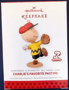 Snoopy Peanuts Hallmark 2013 Charlie's Favorite Pastime 12 Months Baseball #11 - Picture 1 of 2