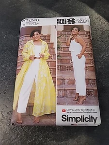 SIMPLICITY Schnittmuster R11248 MISSES KLEID TOP 16-24 Mimi G Neu UNCUT(3009 - Bild 1 von 2