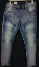 New Southpole Jeans Youth Boys Size 18 31x30 Med Rise Stretch Acid Wash Denim