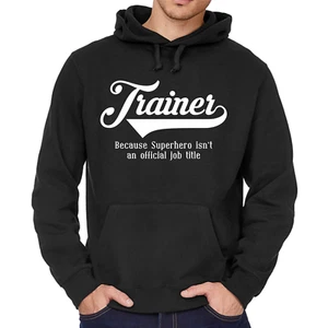 Entrenador Superhéroe Superhéroe Héroe Gimnasio Fitness Culturismo Sudadera con Capucha Sudadera con Capucha - Imagen 1 de 1