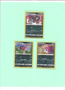 RARE GRIMMSNARL (Holo)+MORGREM (RH)+ IMPIDIMP (RH) -FUSION STRIKE POKEMON -NM/M - Picture 1 of 4