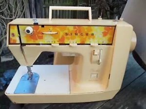 Vintage Singer Starlet 354 elektrische Nähmaschine - sauber funktionsfähig - Bild 1 von 9