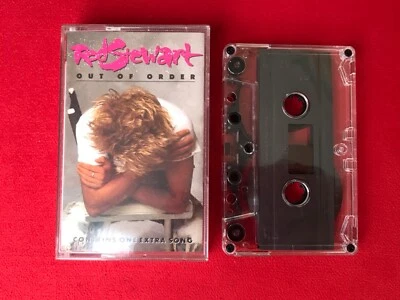 MC Kassette  ROD STEWART - Out Of Order 1988 + Extra Song - Bild 1 von 2