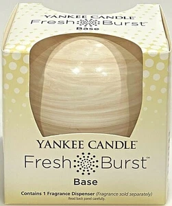 Yankee Candle WOOD TAN Fresh Burst Base Fragrance Dispenser RARE RETIRED VHTF - Picture 1 of 5