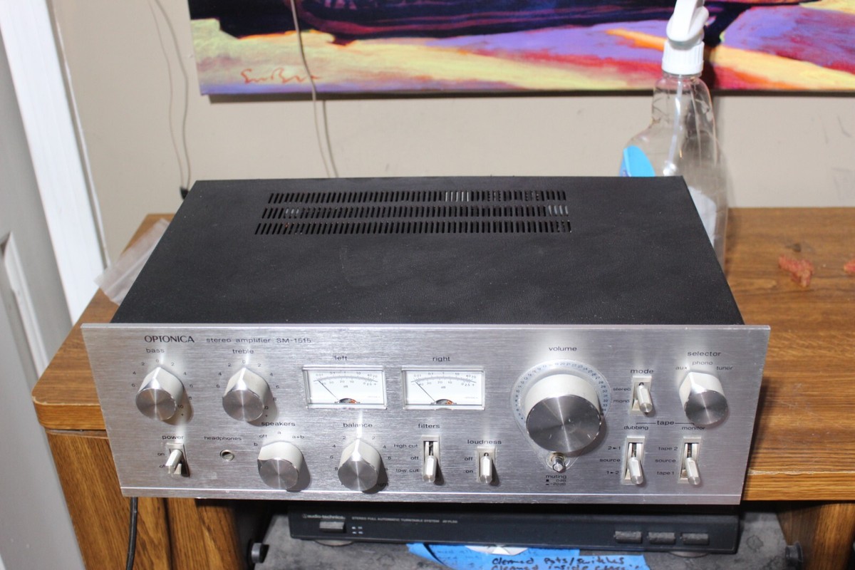 OPTONICA SX-1800 ジャンク オーディオパワーアンプ たたか