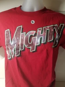 Mighty Health Mighty Logo Unisex Color Burgundy Size Small Short Sleeve T-Shirt - Picture 1 of 4