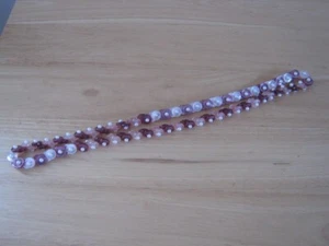 Vintage Handmade Buttons and Beads Necklace - Picture 1 of 6