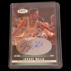 2000-01 SAGE Hit Autographs Emerald Cut #A30 JAQUAY WALLS  Auto  - Picture 1 of 2