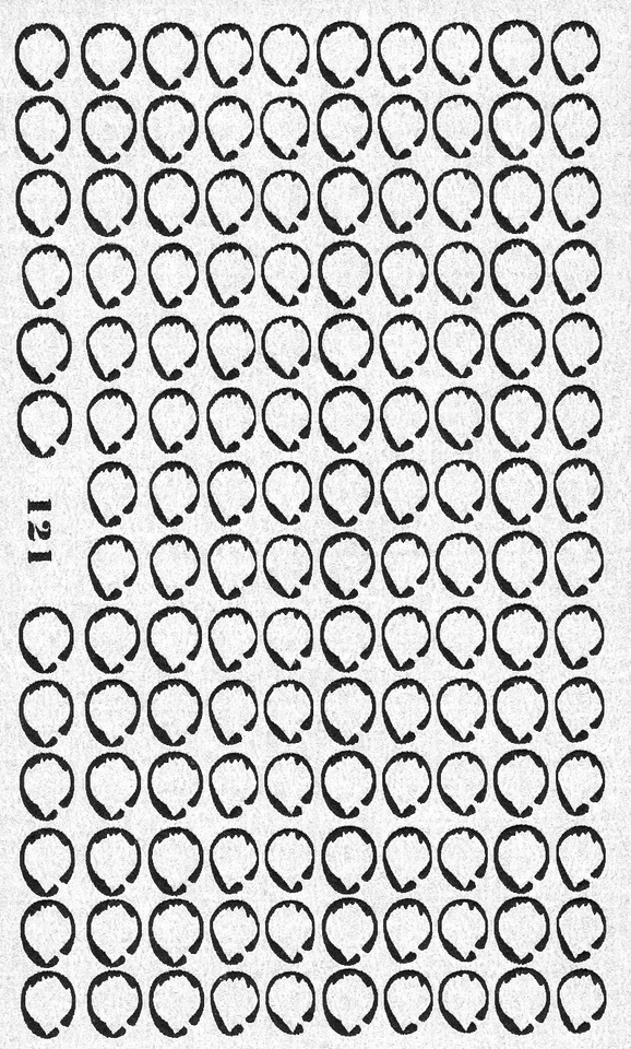 Dollhouse miniature DIY 1/12th scale laser cut poppy flower #121