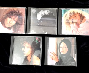 Barbara Streisand 5 Vintage CD Lot *Memories* Great Hits 2 *Emotion *Wet *+1 - Imagen 1 de 19