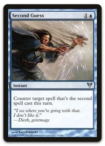 Second Guess #74 (NM) Avacyn Restored AVR Magic MTG - Picture 1 of 2
