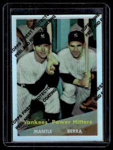 Power Hitters 1997 Refractor Yankees New York Yankees #407 - Imagen 1 de 2