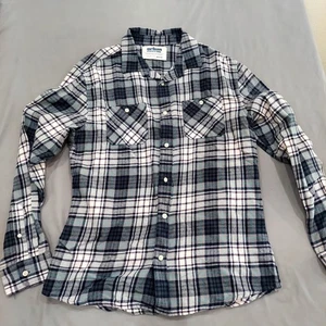 Urban Pipeline Plaid CASUAL BUTTON SHIRT Mens Size Medium Long Sleeve - Picture 1 of 6