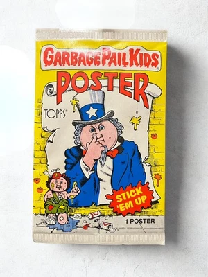 Póster Garbage Pail Kids 1986 - vintage, raro, sellado de fábrica, sin abrir Foto 1 de 4