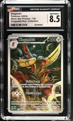 Kingambit 130 Sv: Scarlet & Violet Promo Cards Holo CGC 8.5 - Image 1 of 2