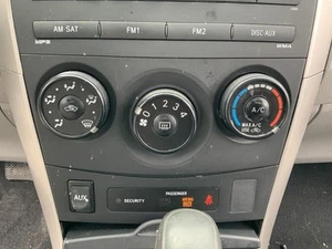 OEM Climate control Heat/Ac Manual 09-13 COROLLA 1349036 - Picture 1 of 12
