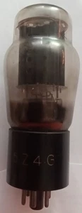 VINTAGE 5Z4G ELECTRONIC VACUUM VALVE FULL WAVE RECTIFIER - Picture 1 of 1