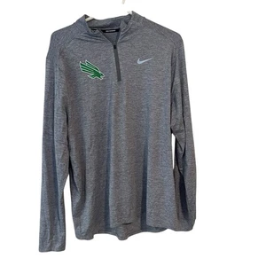 Maglione Nike Dri-Fit Uomo UNT Mean Verde 1/4 Zip Taglia Large - Foto 1 di 4