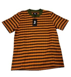 Stüssy Diamond Jacquard Rayas Naranja - Imagen 1 de 3