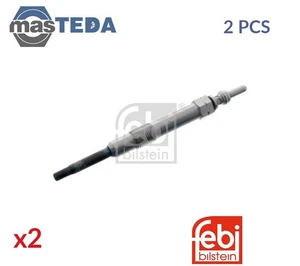 176234 ENGINE GLOW PLUGS FEBI BILSTEIN 2PCS NEW OE REPLACEMENT - Picture 1 of 5