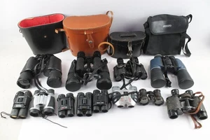 Assorted Vintage Binoculars of Various Brands and Magnifications Job Lot - Picture 1 of 6