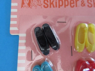 Vtg Barbie Skipper Flats Black Yellow White Turquoise Red Blue Green Pink Pick! - Image 1 of 4