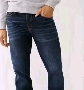 TRUE RELIGION MEN'S RICKY FLY BUTTON JEANS SIZE 44 NWT #C1 - Picture 1 of 13