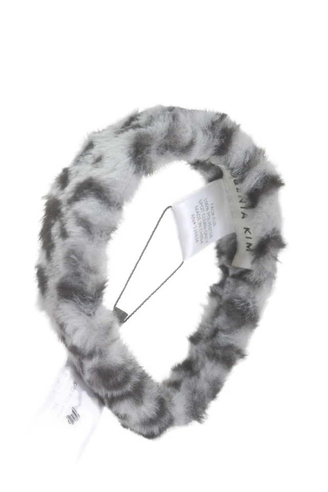 Diadema de piel sintética gris Eugenia Kim para mujer talla única Foto 1 de 4