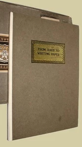 (SIMPSON, C.W.) From Rags to Writing Paper. Rolland Paper Company Limited - Picture 1 of 7