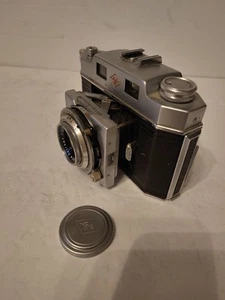 Macchina fotografica vintage anni 50 Agfa Karat IV solinar pellicola 35mm buone condizioni - Foto 1 di 11