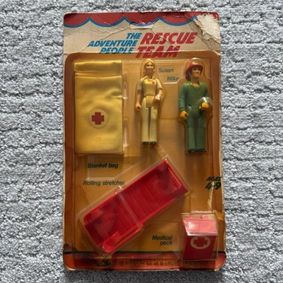 Equipo de rescate Fisher-Price Adventure People 1976 de colección #350 nuevo de colección raro Foto 1 de 4