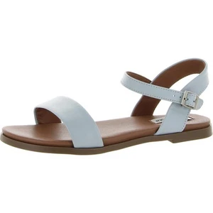 Steve Madden Womens Dina Ankle Open Toe Flat Sandals Shoes BHFO 4161 - Picture 1 of 5