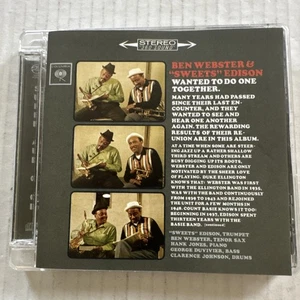 Ben Webster/Sweets Edison-Wanted To Do One SACD Columbia Mainstream Jazz Tenor - Picture 1 of 5