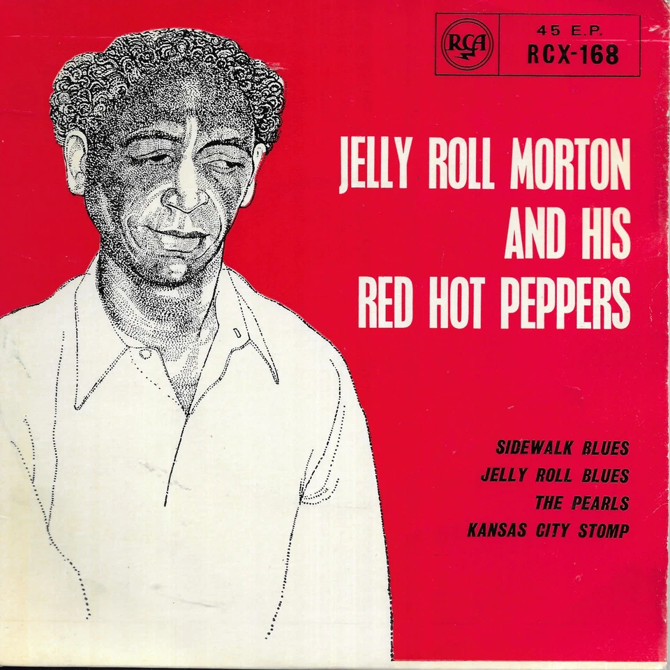 2.99p SALE Jelly Roll Morton And His Red Hot Peppers  UK 45 7" EP — 第 1/1 张图片