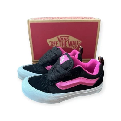 Vans Knu Skool Leopardo Pop Negro/Multi Niños Zapatos Talla 12.5k Niñas Foto 1 de 4