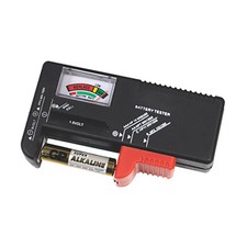 Universal Battery Tester Checker AA, AAA, 9V PP3, 4SR44 (6V) 1.5V Button Cells 