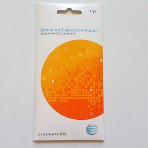 AT&T Case Mate Samsung Galaxy S4 Active Screen Protection Kit Pack of 3 New  - Picture 1 of 5