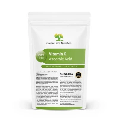 Ascorbic Acid Vitamin C Powder 908g – Immune, Antioxidant & High Absorption - Image 1 of 4