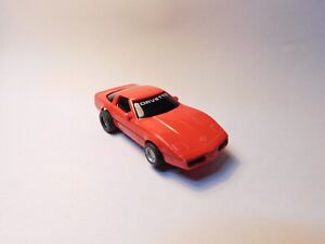 TYCO ~ 83' CHEVY CORVETTE  Slot Car with Running Chassis!! ( RED )