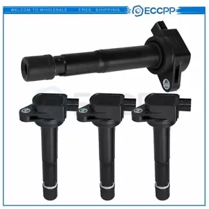 4 Pack of UF629 Ignition Coil For Honda Accord CR-V TSX ILX Crosstour 2.4L l4 - Picture 1 of 11