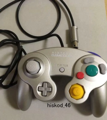 Nintendo Official GameCube Controller Pad Silver Spice GC Wii Japan Joystick F/S - Image 1 of 3
