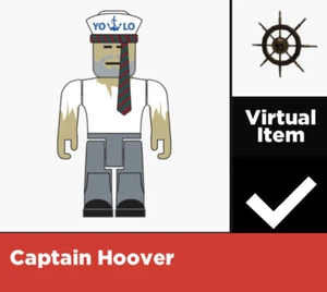 Captain Hoover - ROBLOX Virtual Game Code Only Wheel of Destiny - Picture 1 of 1
