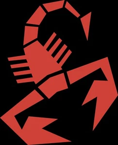 2x Abarth Scorpion Aufkleber Aufkleber Stoßstange Stiefel Fenster Werkzeugkiste - Bild 1 von 24