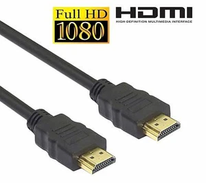 HDMI Male to Male Advance Digital Audio Video Cables Connectors (1.5M, Black) - Picture 1 of 3