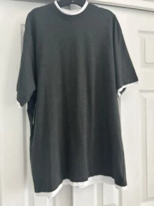Galaxy By Harvic Mens 2XL Grey Shirt NWT - Picture 1 of 4