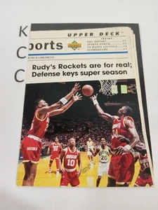 1993-94 Upper Deck Special Edition NBA #208 Houston Rockets - Picture 1 of 2