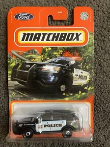 Matchbox 2016 Ford Interceptor Utility (65/100) 2021 Brand New - Picture 1 of 2