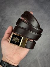 Bally Vintage Leather Mens Belt