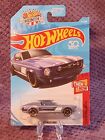 2018 Hot Wheels #315 Then And Now 4/10 '67 MUSTANG Purple w/Black MC5 Spokes G1