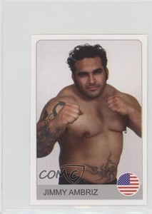 2007 Rafo Fighters Borci Stickers Jimmy Ambriz #31